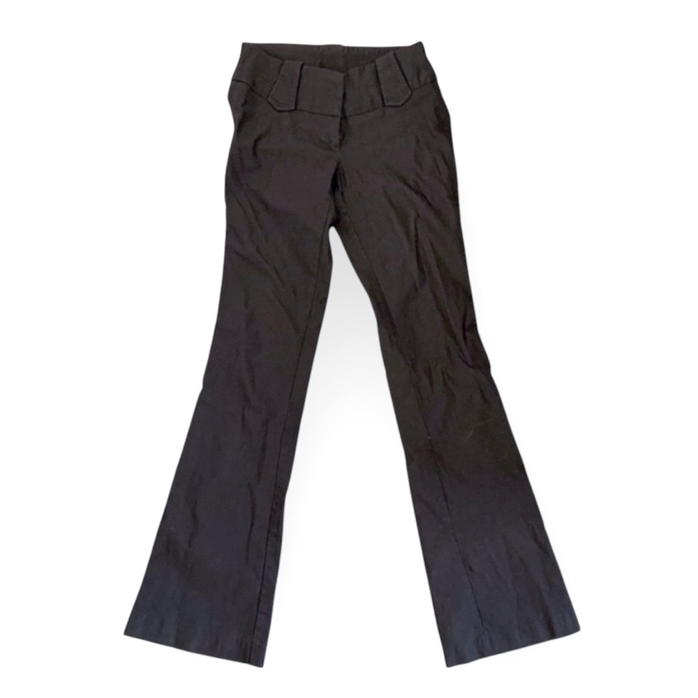 Chocolate brown Suzy Shier size 2 bootcut flare y2k grunge 00s 90s boho school‌